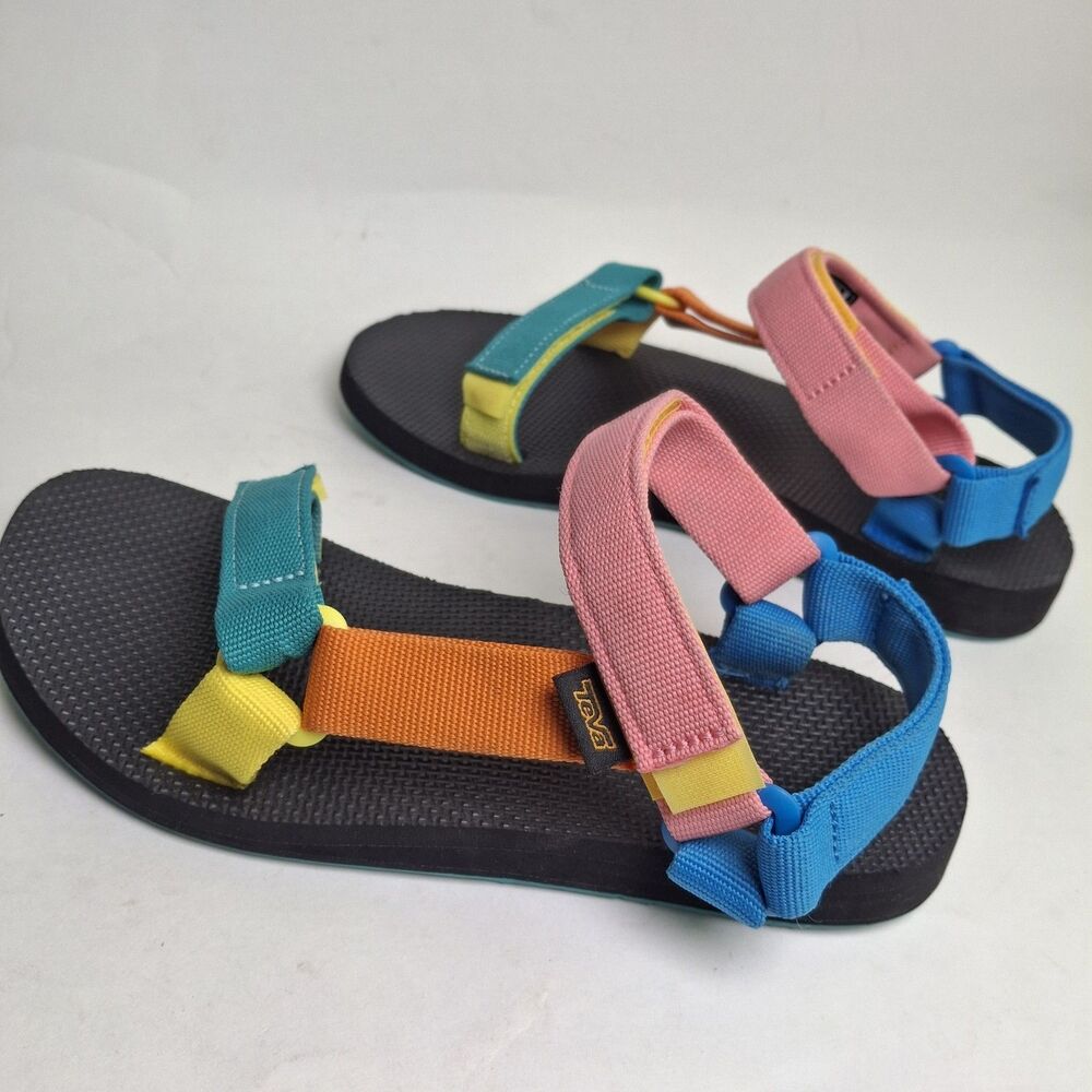TEVA Original Universal Sandal Women 8 Multicolor Hiking F60121J Summer Vacation